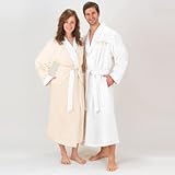 Turkishtowels Mens and Womens Silk-Soft Microfiber Outside, Cotton Terry Inside Luxury Spa Robe (Small/Medium, Beige) Turkishtowels Mens and Womens Silk-Soft Microfiber Outside, Cotton Terry Inside Luxury Spa Robe (Small/Medium, Beige)