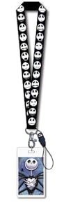 Disney Nightmare Before Christmas Jack Angry Face Lanyard