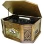 Home Stereo System with AM/FM Receiver, CD-R/RW Player, Cassette Player and Belt Drive Turntable