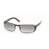 PRADA SPR52F SPR 52F 5AV1A1 5AV-1A1 SHINY GUNMETAL FRAME GRAY LENS 60MM