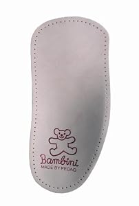 Pedag Bambini Apma Accepted 3/4 Children's Orthotic, Tan Leather, Walker 4.5/5, Tan, Walker 4.5/5