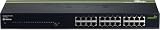TRENDnet 24-Port GREENnet Ethernet Switch (24 x 10/100Mbps Auto-MDIX RJ-45 ports) TE100-S24g (Black)