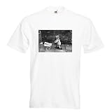 Little girl with toy pram in large shoes - Manchester 1966 - Tshirt - S, M, L or XL