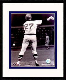 Boston Red Sox Carlton Fisk '75 Ws Game 6 Home Run Framed Photo