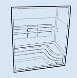 Jacuzzi M055959 White Bonaire 60 x 32 Bonaire x 84.5 Complete 3-Piece Shower Enclosure with Showe