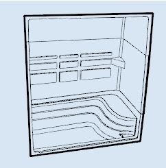 Jacuzzi M055959 White Bonaire 60 x 32 Bonaire x 84.5 Complete 3-Piece Shower Enclosure with Showe