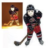Columbus Blue Jackets 44" Light-Up Player Lawn Figure - NHL Hockey