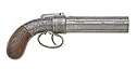 Replica Pepperbox Pistol Antique Gray