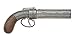 Replica Pepperbox Pistol Antique Gray
