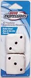 Auto Expressions MED-1 Lucky Dice Outdoor Breeze Air Freshener, Single