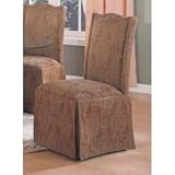 Parson Chair (Set of 2) in Red Floral by Coaster Furniture