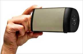 The OontZ with Silver Grille by Cambridge SoundWorks