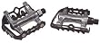 Tioga Surefoot 7 MTB Pedal 9/16" Alloy Black