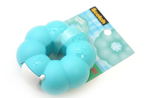 3M Scotch Ring Donut Tape Dispenser - Mint Blue - 12 mm X 11.4 m