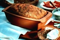 Brotbackschale / Backschale / Backform / Brotbackform RÖMERTOPF made in Germany, Brotbackschale länglich