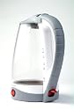 Prestige Glass Kettle, White & Grey, 1.6 Litre