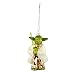 Blown Glass Yoda Ornament