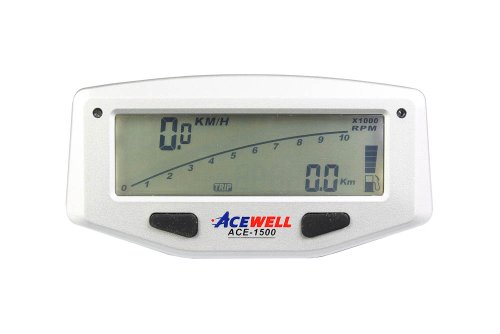 Acewell ACE-1500 Digitaler Motorrad Tachometer mit Balkengrafik Drehzahlmesser, Tankanzeig Preisvergleich