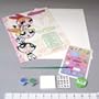 POWERPUFF GIRLS CARTOON NETWORK MS. KEANE'S ART CLASS ACTIVITY STAMP AND PAINT CRAFT KIT / Create and Decorate a Personalized Room Door Hanger Sign, Make Flower Stamp Art, Make and Design a Potato Stamp, and more!