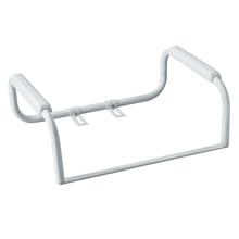 Moen DN7015 Home Care Toilet Safety Rails, Glacier