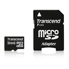 Transcend Micro SDHC 32GB Class 2 Speicherkarte mit SD Adapter