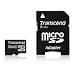 Transcend Micro SDHC 32GB Class 2 Speicherkarte mit SD Adapter