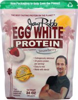 Jay Robb Egg White Protein Strawberry -- 24 oz
