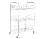 Wire World Vienna Steel 3 Tier Cart