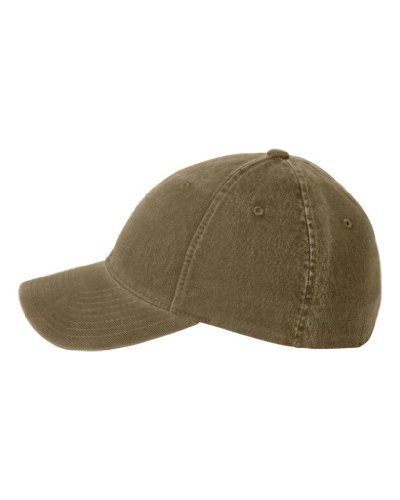 Flexfit Low-profile Soft-structured Garment Washed Cap (Loden, Small/Medium)