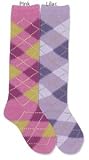 Knee High Socks ~ Lilac Argyle