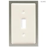 Brainerd Single Switch Ceramic Wall Plate