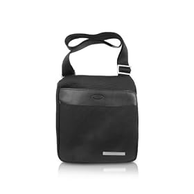 Bric's Pininfarina - Black Nylon and Leather Messenger Bag
