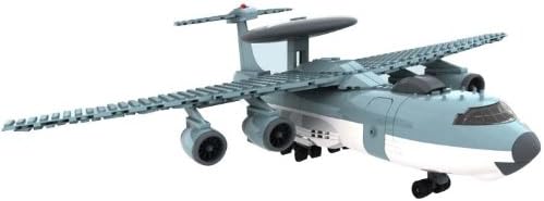 1:100 Airplane, Airborne Early Warning and Control System(AEW&C) Building Blocks Model by Takuda