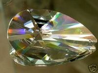 101mm 4" 32% Lead Tier Drop Suncatcher Crystal Prism