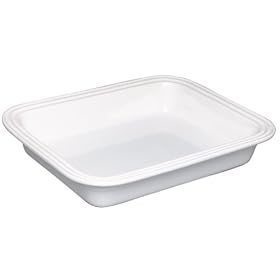 Le Creuset Stoneware 10-1 2-by-13-1 4-Inch Deep-Dish Baker, White by Le Creuset