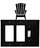 Adirondack - Double GFI and Switch Electric Cover