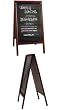 Double Side Sidewalk A Frame marker board