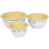 CorningWare Corelle Coordinates 3-Piece Bowl Set, Secret Garden by CorningWare