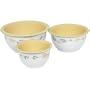 CorningWare Corelle Coordinates 3-Piece Bowl Set, Secret Garden