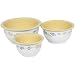 CorningWare Corelle Coordinates 3-Piece Bowl Set, Secret Garden