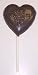 Scott's Cakes Be Mine Heart Dark Chocolate Pop