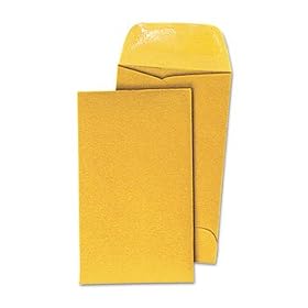 New-Universal 35302 - Kraft Coin Envelope, #5, Light Brown, 500/Box - UNV35302