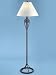 Etruscan Collection Dark Rust Floor Lamp