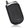 Universal Large Eva Pouch Black Case for Samsung I730, I830, I607 Blackjack, I617 Blackjack Ii, I760, Palm Treo 600, 650, 700p, 700w, 700wx, 680, 750, 755p, Motorola Q9h, Q9m, Q9c, HTC 8125, 8525, Mda, Dash, Wing, 6800, Blackberry 8300, 8310, 8320, 8130,