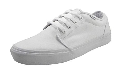 Vans Unisex s VANS 106 VULCANIZED SKATE SHOES 10 (TRUE WHITE)