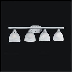 Linear Strip Light in Brushed Nickel by Thomas Lighting