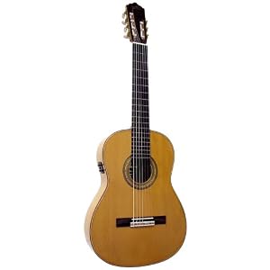 Giannini GWNC4 7 EL Asturias Handcrafted Series Classical Guitar (Acoustic-Electric, Nylon,... by