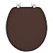 Ginsey Soft Toilet Seat, Chocolate