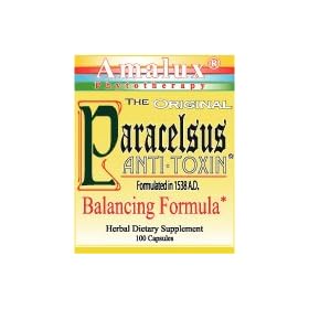 Paracelsus Anti-Toxin: Original Swedish Bitters Capsules - 100 Caps.