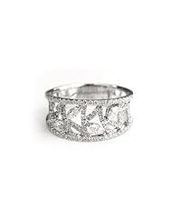 Leave - Diamond And 18K White Gold Ring